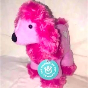 Bright Pink Manhattan Toy Company Pink Poodle